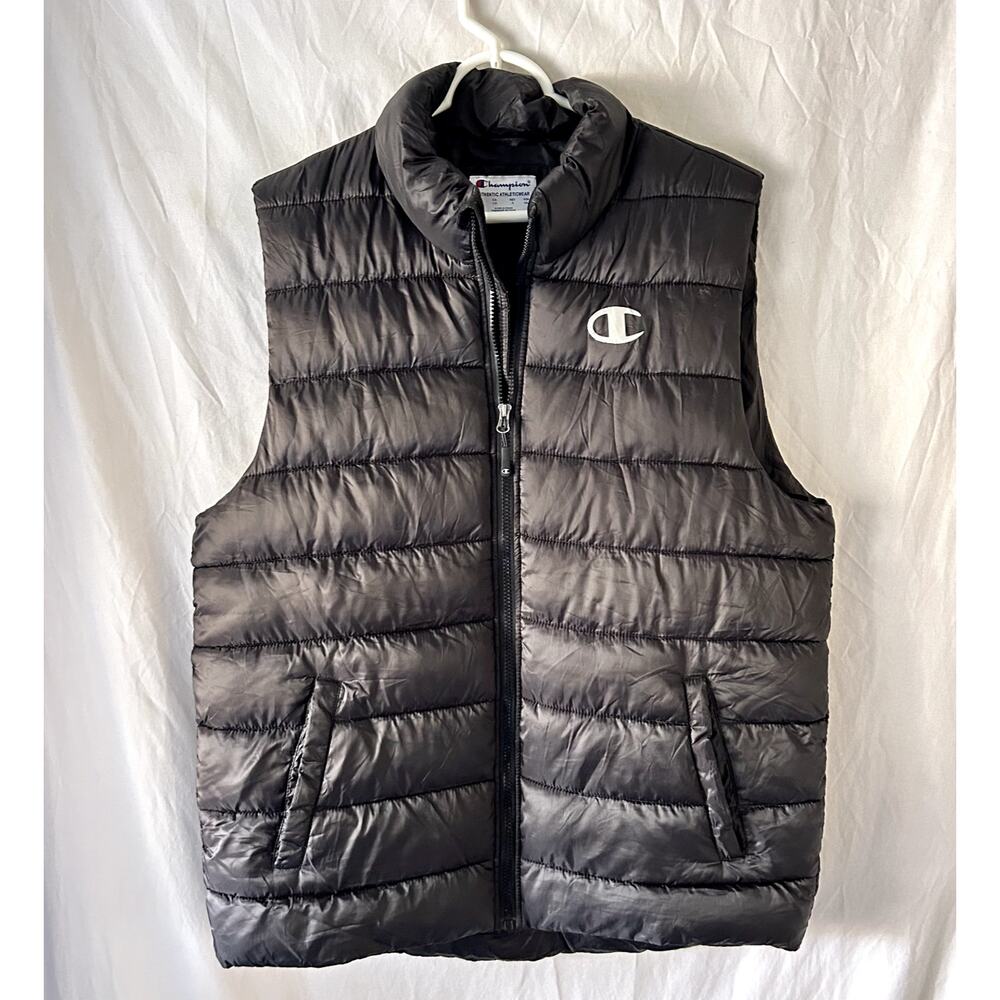 90s Y2k Vintage Champion Quilter Puffer Vest Jacket Mens L Street Ski Winter